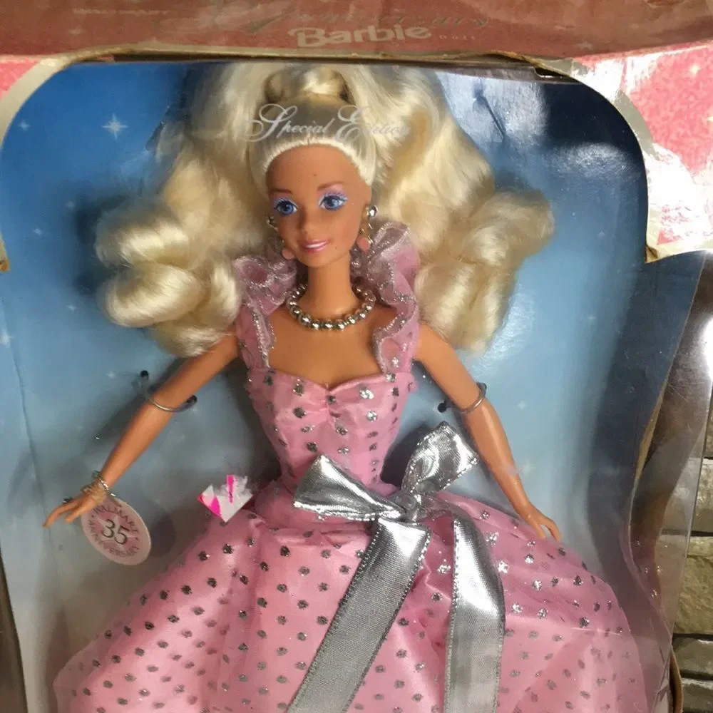 Barbie 35th Anniversary Doll in Pink Dress